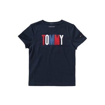 Tricou cu imprimeu,Tommy Hilfiger,bleumarin,marimea 104 cm, varsta 4 ani Tricou cu imprimeu,Tommy Hilfiger,bleumarin,marimea 104 cm, varsta 4 ani
