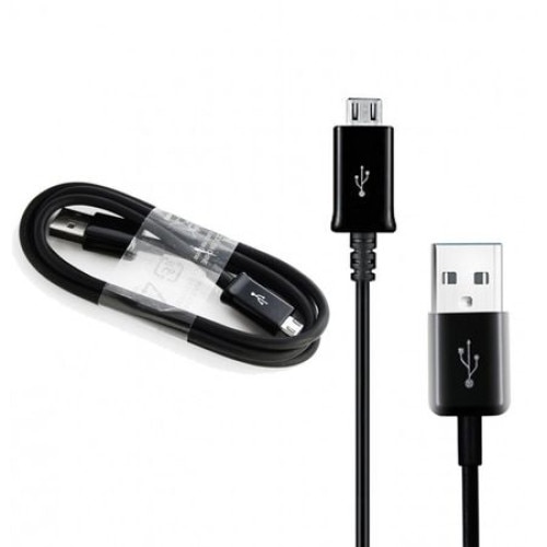 Cablu de date/incarcare Samsung, Original MicroUSB 1.5 M, Negru Bulk