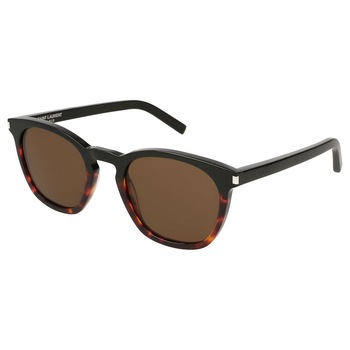 Ochelari de soare barbati Saint Laurent SL 28 025 Maro/Negru Ochelari de soare barbati Saint Laurent SL 28 025 Maro/Negru