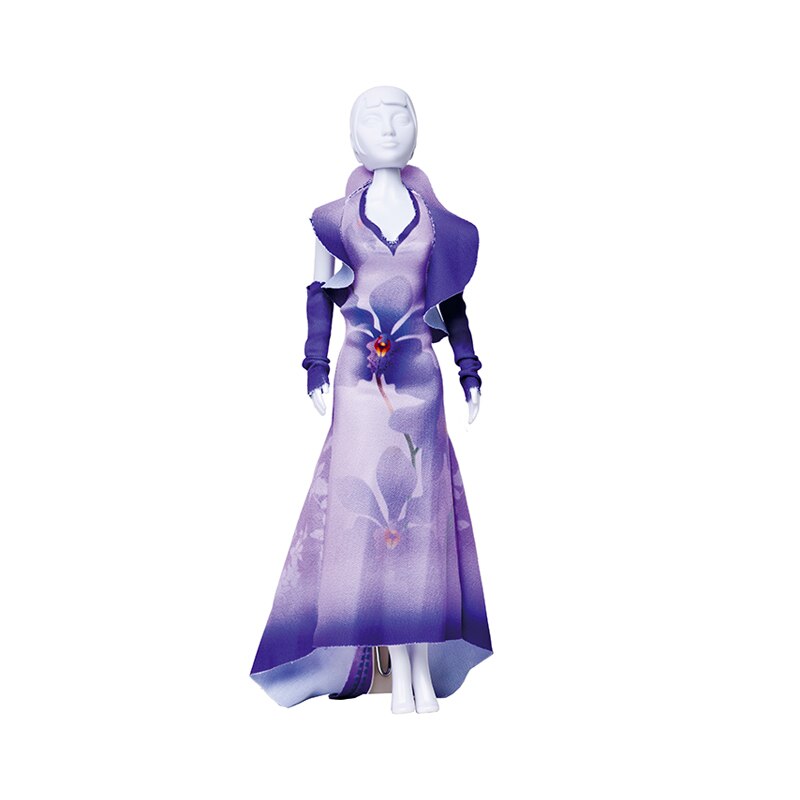 Set de croitorie hainute pentru papusi, Dress Your Doll, Couture Mary Orchid