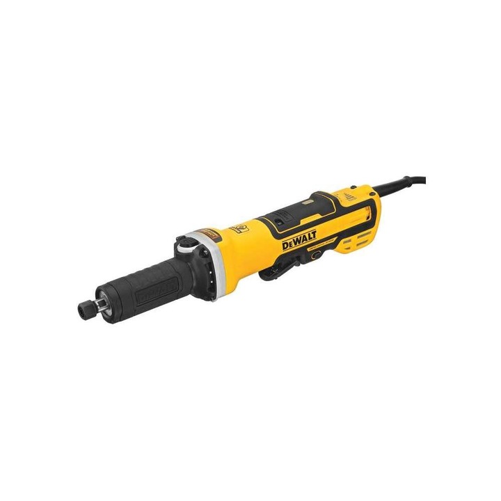 Ъглошлайф DeWALT, 1300W, Безчетков мотор, Жълт/Черен