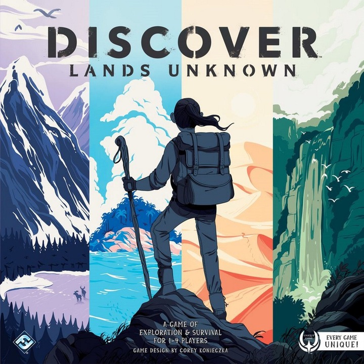 Discover: Lands Unknown - társasjáték