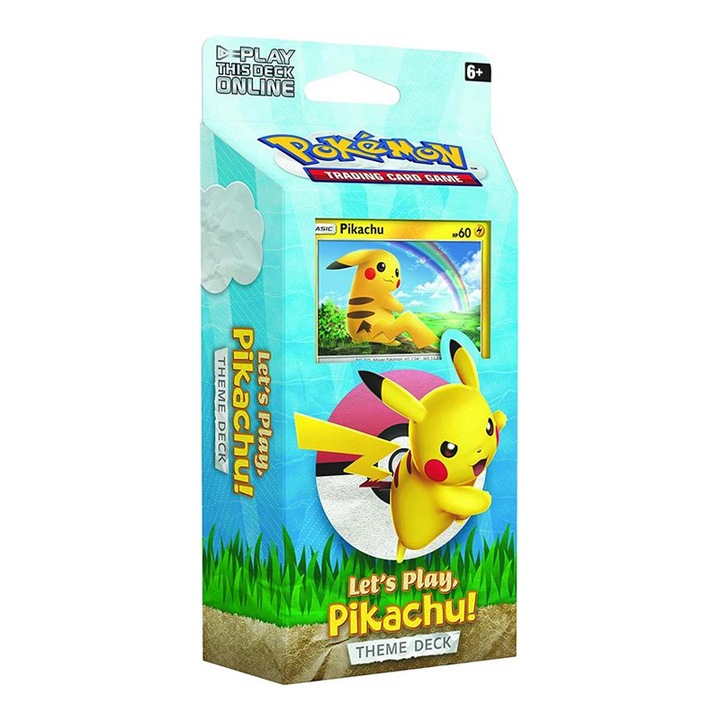 Set Carti Pokemon Let's Play Pikachu/Eevee! Theme Deck Véletlenszerű Csomag