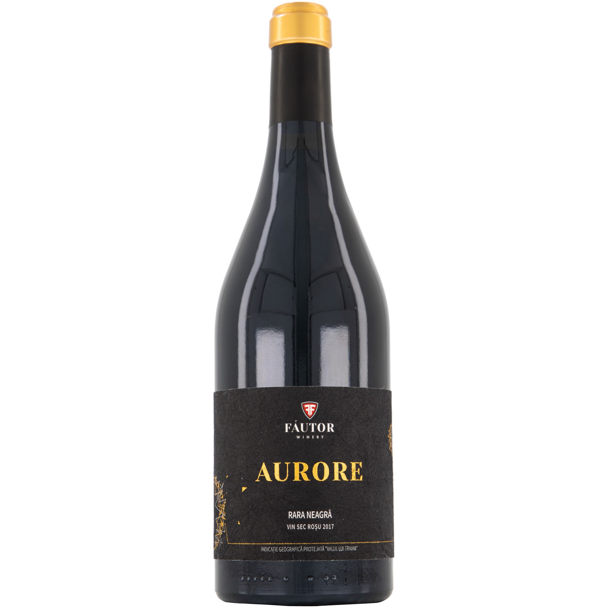 Vin Rosu Fautor Aurore, Rara Neagra, Sec, 0.75l