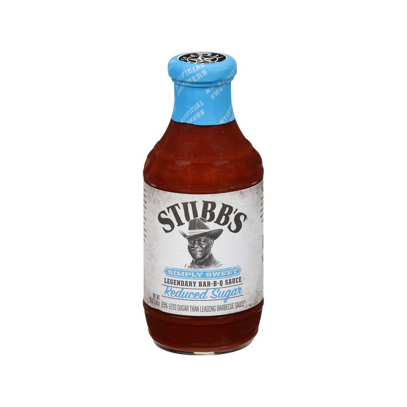Sos Stubb's Simply Sweet reduced Sugar 450 ml 510 g ST-243