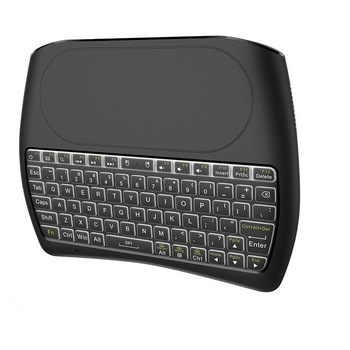 Tastatura Wireless Techstar® Vontar D8, Iluminata, 7 Culori, Android TV, PC, Smart Tastatura Wireless Techstar® Vontar D8, Iluminata, 7 Culori, Android TV, PC, Smart