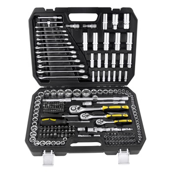 Set 216 tubulare ¼ si ½ si 3/8 CR-V First generation TMP Set 216 tubulare ¼ si ½ si 3/8 CR-V First generation TMP