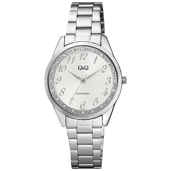 Ceas dama Q&Q QC07J204Y, Argintiu