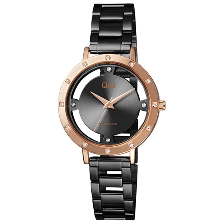 Női karóra Q&Q QC23J402Y, fekete