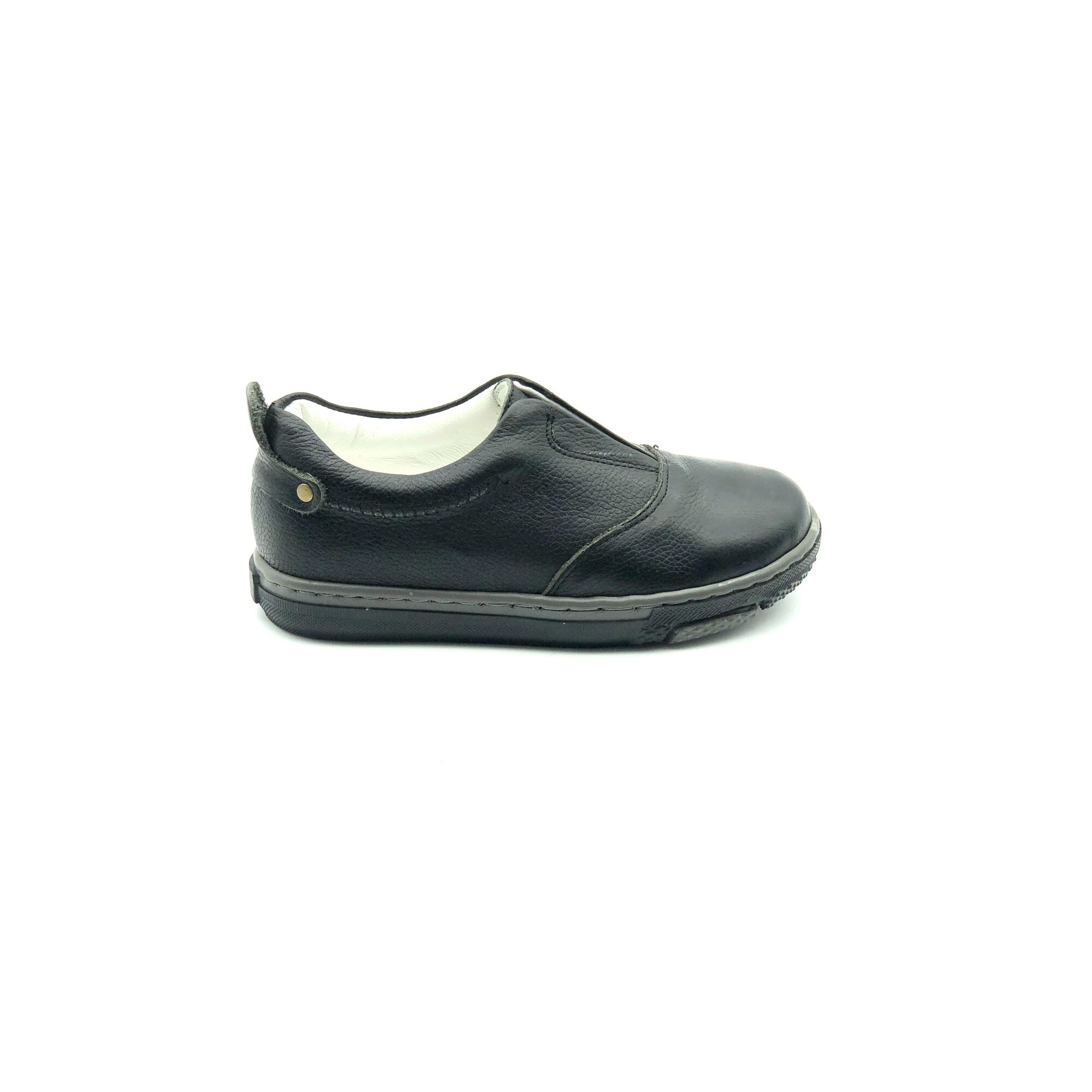 Pantofi ortopedici copii Sibel Bebe EVO818, piele naturala, Negru