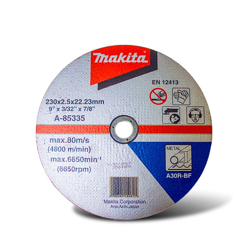 Set 10 discuri de taiere pentru metal Makita D-18699 , 230x2.5 mm