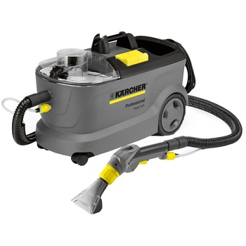 Aspirator cu spalare Profesional Karcher Puzzi 10/1, 1250 W, 9l, Sistem injectie-extractie, Gri Aspirator cu spalare Profesional Karcher Puzzi 10/1, 1250 W, 9l, Sistem injectie-extractie, Gri