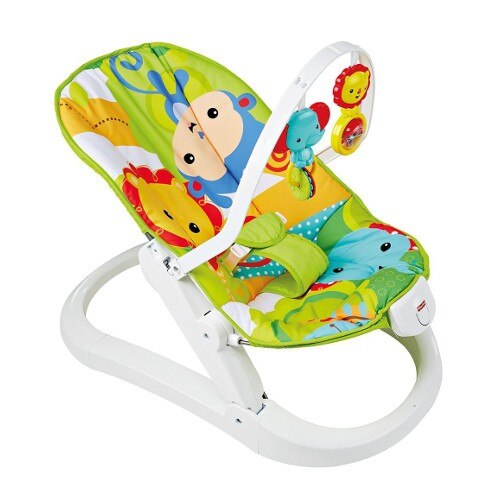 Balansoar Fisher-Price Portabil Rainforest Friends