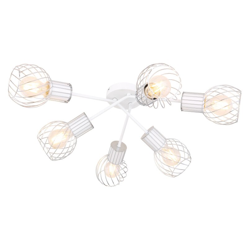 Plafoniera Maida Globo, 54014-6D, Crom, 6xE27