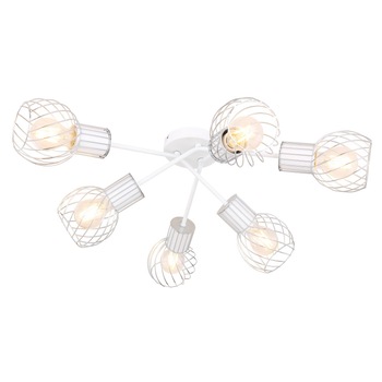 Plafoniera Maida Globo, 54014-6D, Crom, 6xE27 Plafoniera Maida Globo, 54014-6D, Crom, 6xE27