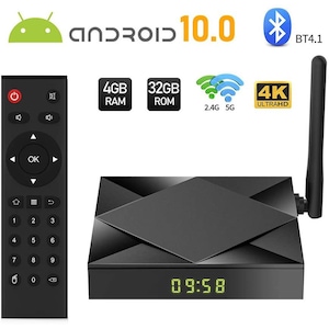 Rough sleep Authentication Inquiry Smart TV Box Mini PC Techstar® TX6S, Android 10, 4GB + 32GB ROM, 8K HDR  ,WiFi 5GHz, Allwinner H603 - eMAG.ro