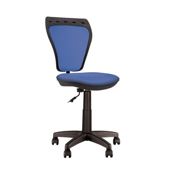 Scaun de birou Ministyle, textil C81, albastru denim Scaun de birou Ministyle, textil C81, albastru denim