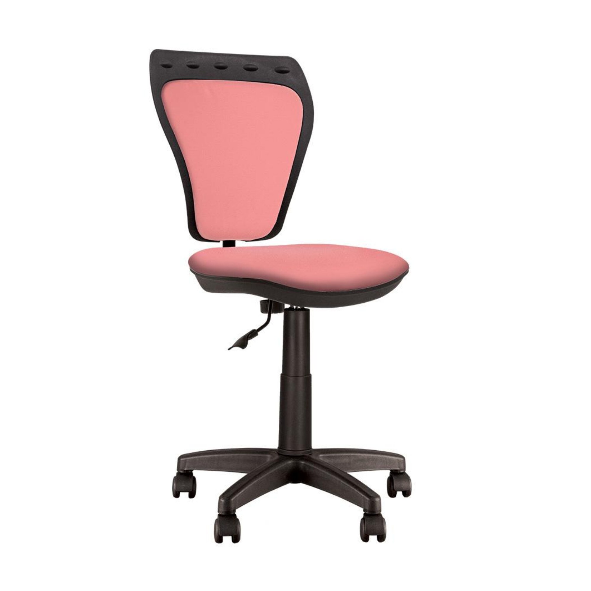 Scaun de birou Ministyle, textil C84, roz somon