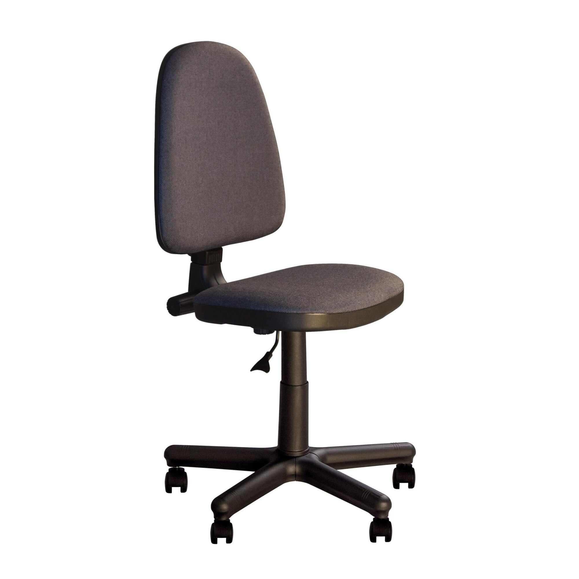 Scaun de birou Prestige, textil C73, fara brate, negru-gri