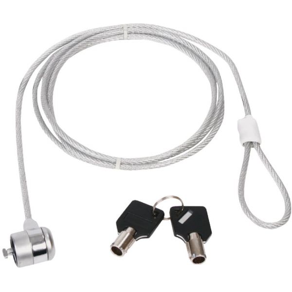 Cablu antifurt cu cheie, Konig Safe 3, 2 cheii, 1,8m
