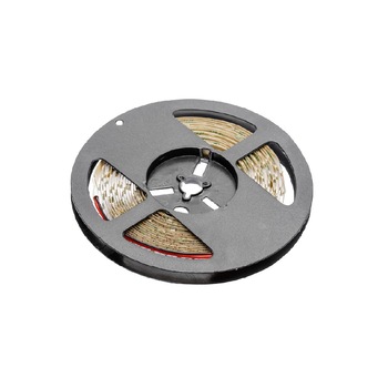 Banda LED Flash 2835 60 LEDs/m, 3200K, 30 W, 750 lm/m, 12VDC, IP20, 8 mm, 5 m Banda LED Flash 2835 60 LEDs/m, 3200K, 30 W, 750 lm/m, 12VDC, IP20, 8 mm, 5 m
