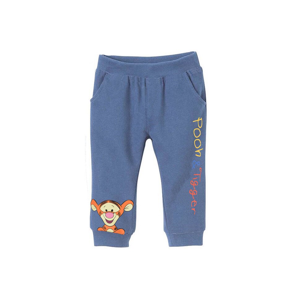 Pantaloni baieti Disney Winnie the Pooh, albastri, marimea 74-80 cm