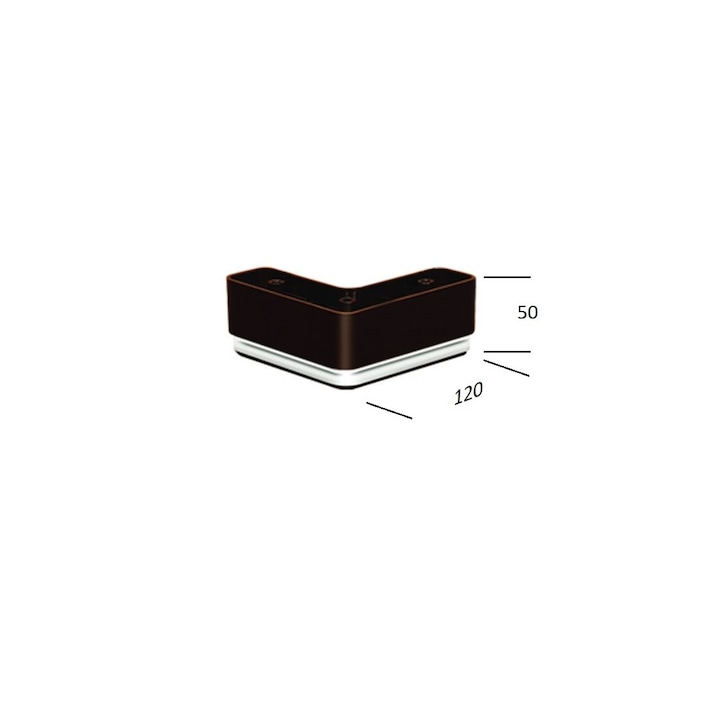 Picior de colt mobila 12*12*5cm