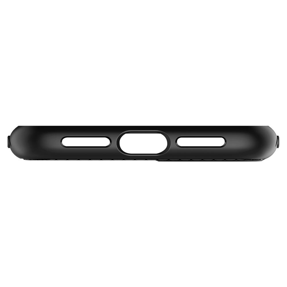 Husa de protectie Spigen Liquid Air compatibil cu Iphone 11 Matte Black