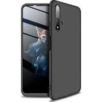 husa full cover 360 compatibil huawei p40 lite e fata  spate  folie sticla din plastic  black matte imagen 18_0_
0