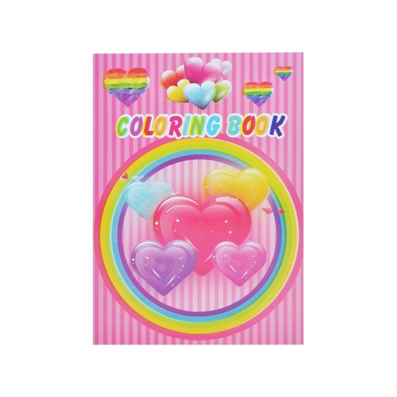 Caiet de colorat A4, 8 file, BNW