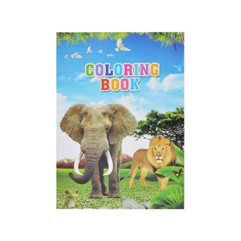 Caiet de colorat A4, 8 file, elefant Caiet de colorat A4, 8 file, elefant
