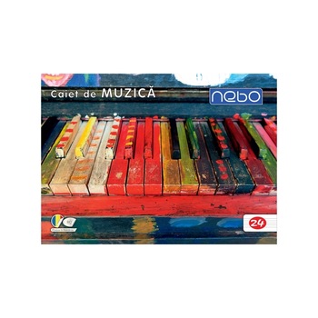 Caiet de muzica pentru scoala 24 File, pian Caiet de muzica pentru scoala 24 File, pian