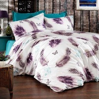 Lenjerie de Pat, Bumbac Ranforce , Fulgi M, 2 persoane, 50X70, 180X200