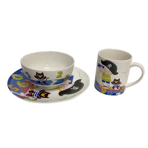 Set de masa pentru copii ceramica 3 piese Enger