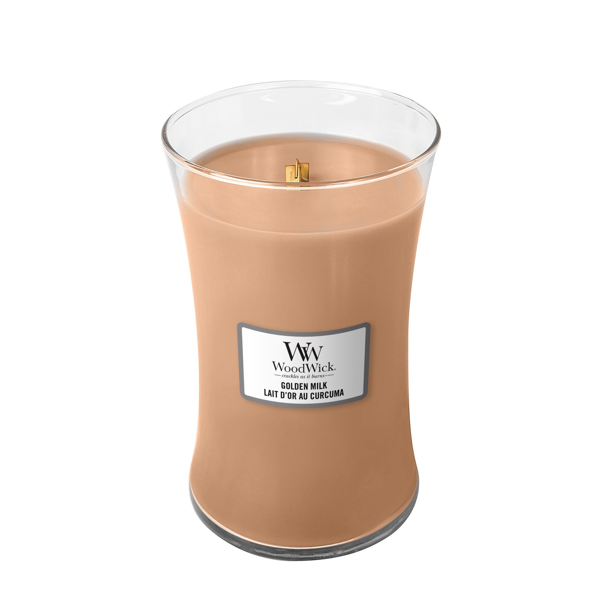 Lumanare Parfumata Borcan Mare Golden Milk, WoodWick®