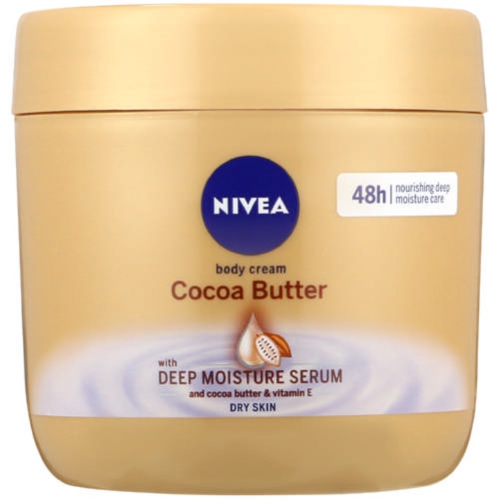 Crema de corp cu Unt de Cacao, NIVEA, 400ml