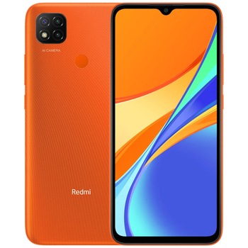 Telefon mobil Xiaomi Redmi 9C, Dual SIM, 32GB, 2GB RAM, 4G, Sunset Orange Telefon mobil Xiaomi Redmi 9C, Dual SIM, 32GB, 2GB RAM, 4G, Sunset Orange