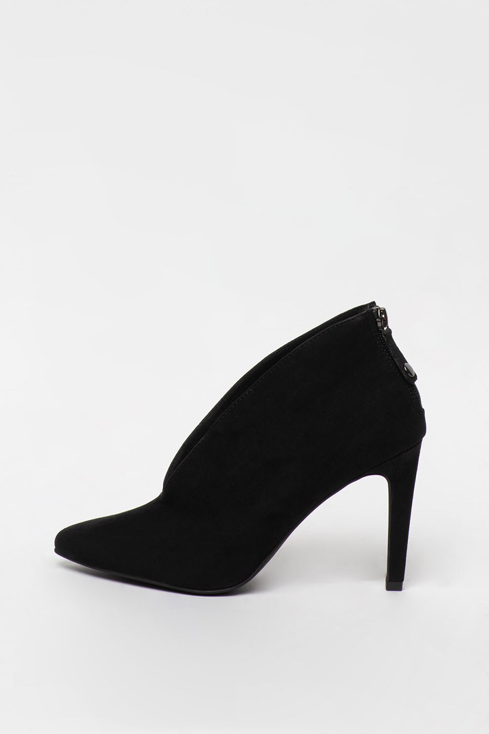 Marco Tozzi, Pantofi de piele intoarsa sintetica cu varf ascutit, Nergu, 37