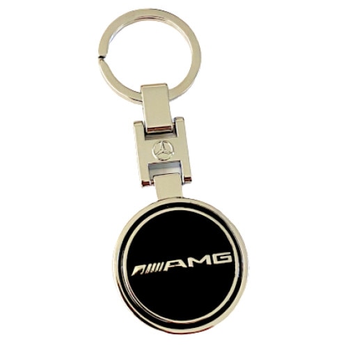 Breloc logo AMG, metalic, multicolor