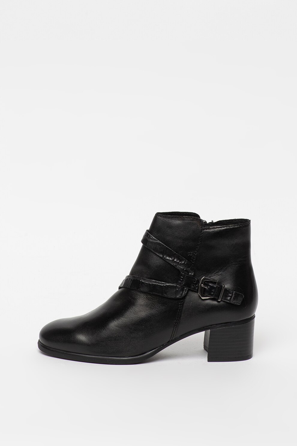 Marco Tozzi, Botine de piele cu toc masiv