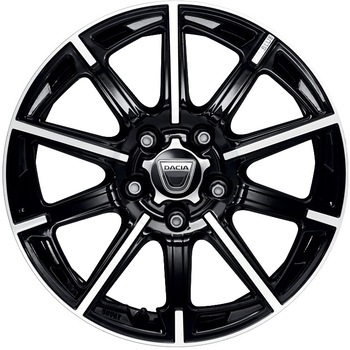 Janta aliaj Dacia, 6.5x16, 5, ET50 model Olinda , compatibila DUSTER II , negru diamantat Janta aliaj Dacia, 6.5x16, 5, ET50 model Olinda , compatibila DUSTER II , negru diamantat