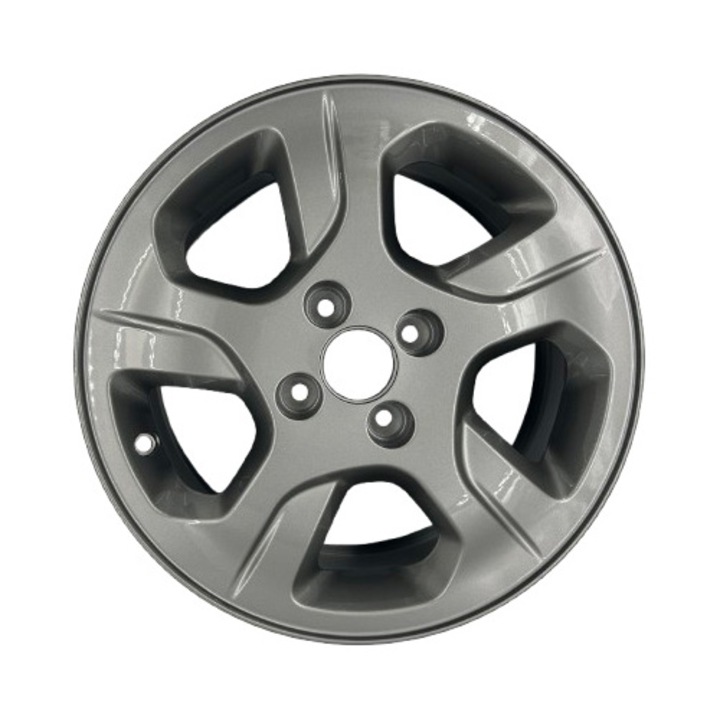 Dacia könnyűfém keréktárcsa, 6x15, 4, ET40, Empreinte modell, kompatibilis a Dokker VP, VU, Lodgy, Logan II, Logan MCV II, Sandero III modellekkel, sötétszürke