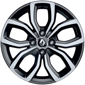 Janta aliaj Renault ,6.5x16, 4, ET44, model Pullsize, compatibila Clio IV, gri cu negru Janta aliaj Renault ,6.5x16, 4, ET44, model Pullsize, compatibila Clio IV, gri cu negru