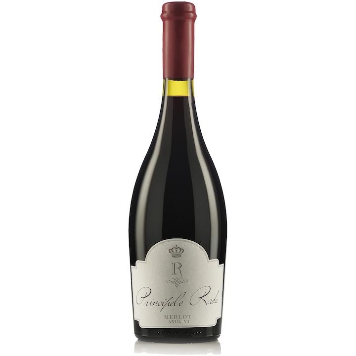Vin Rosu Tohani Principele Radu, Merlot, Sec, 0.75l