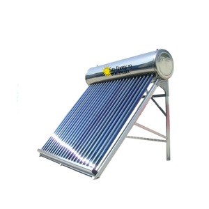 Panou solar apa calda Presurizat, inox, 150L, Sun-Energy, 15 tuburi heat pipe, suport inox, kit complet panou solar apa calda cu presiune