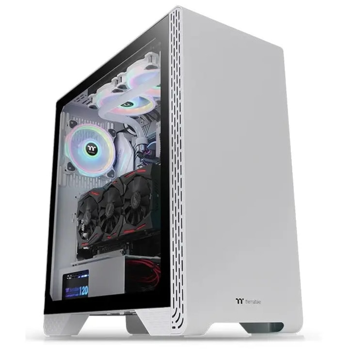 Carcasa Logic ARAMIS ARGB Mini Tower Gaming Negru