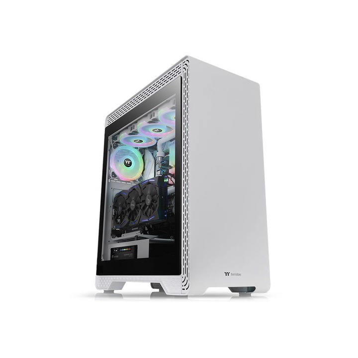 Кутия Thermaltake S500 TG Snow ATX Mid Tower