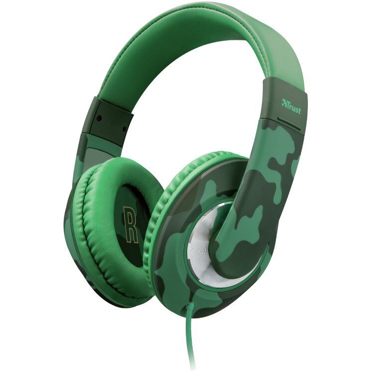 Casti Trust Sonin Kids, Jungle-Camo