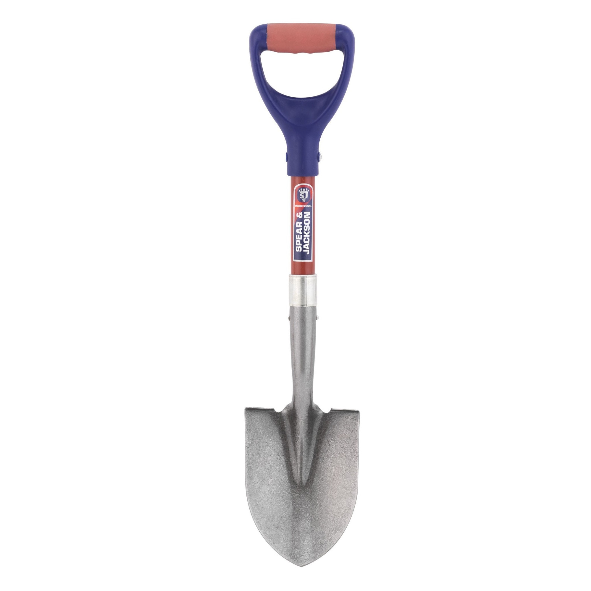 Mini cazma cu lama otel carbon, coada si maner D din fibra, Spear & Jackson Contractor's