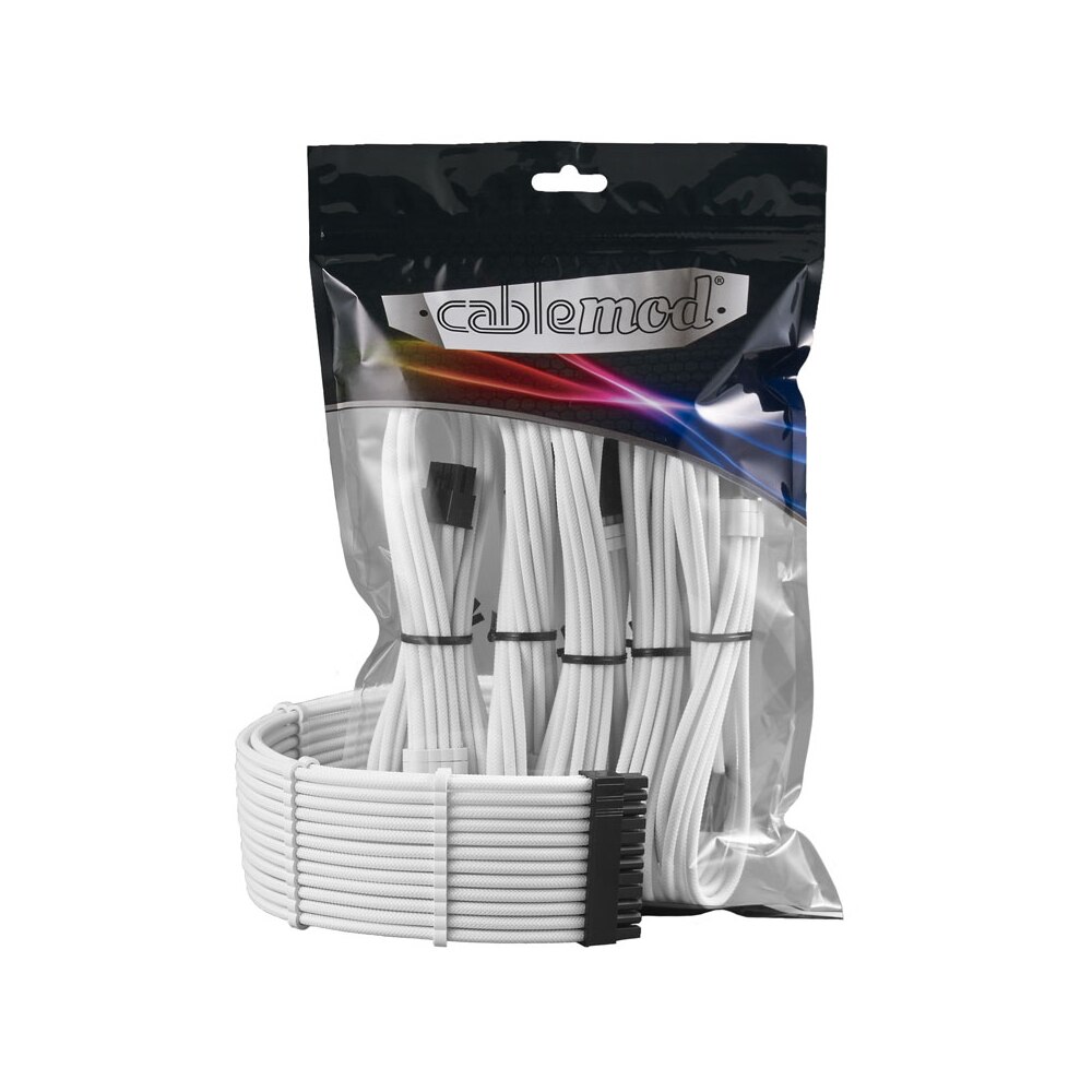 Kit cabluri prelungire impletitе CableMod PRO ModMesh Alb